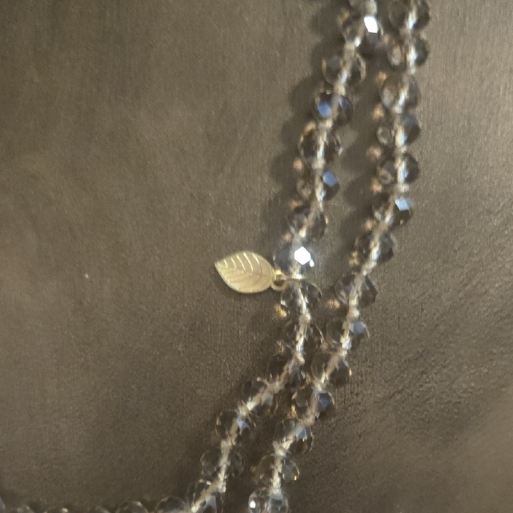 Marlyn Schiff Long Bead Necklace with Charms NWT - Picture 5 of 9